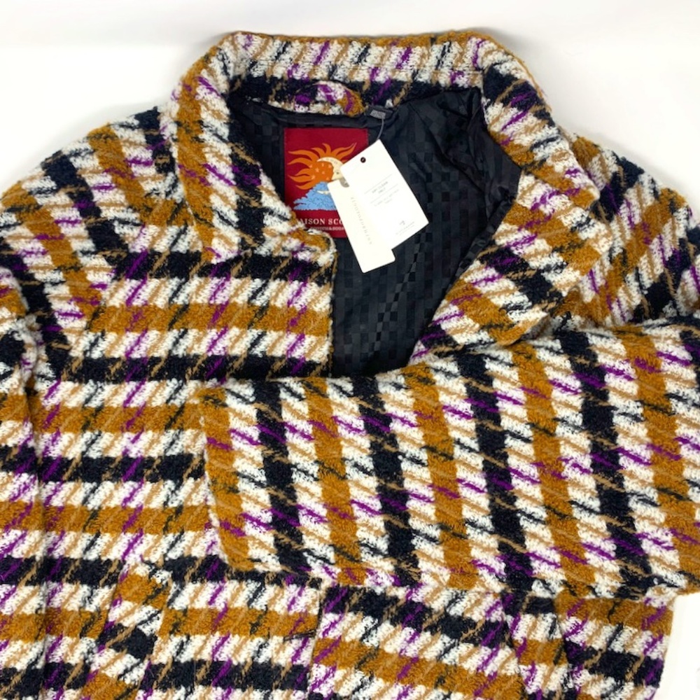 Scotch & Soda | Wool Blend Houndstooth Check Jacket | NWT - Picture 10 of 12